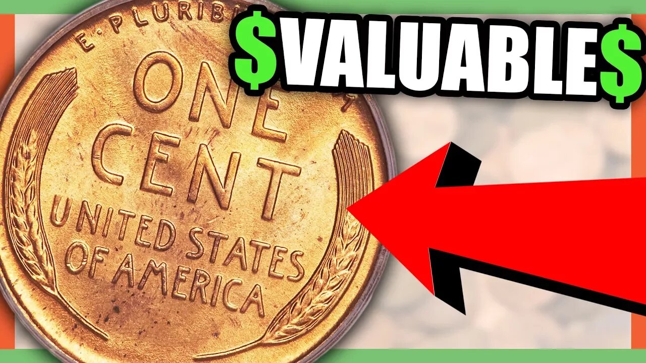 WHEAT PENNIES WORTH MONEY - RARE PENNIES TO LOOK FOR IN YOUR POCKET CHANGE!!