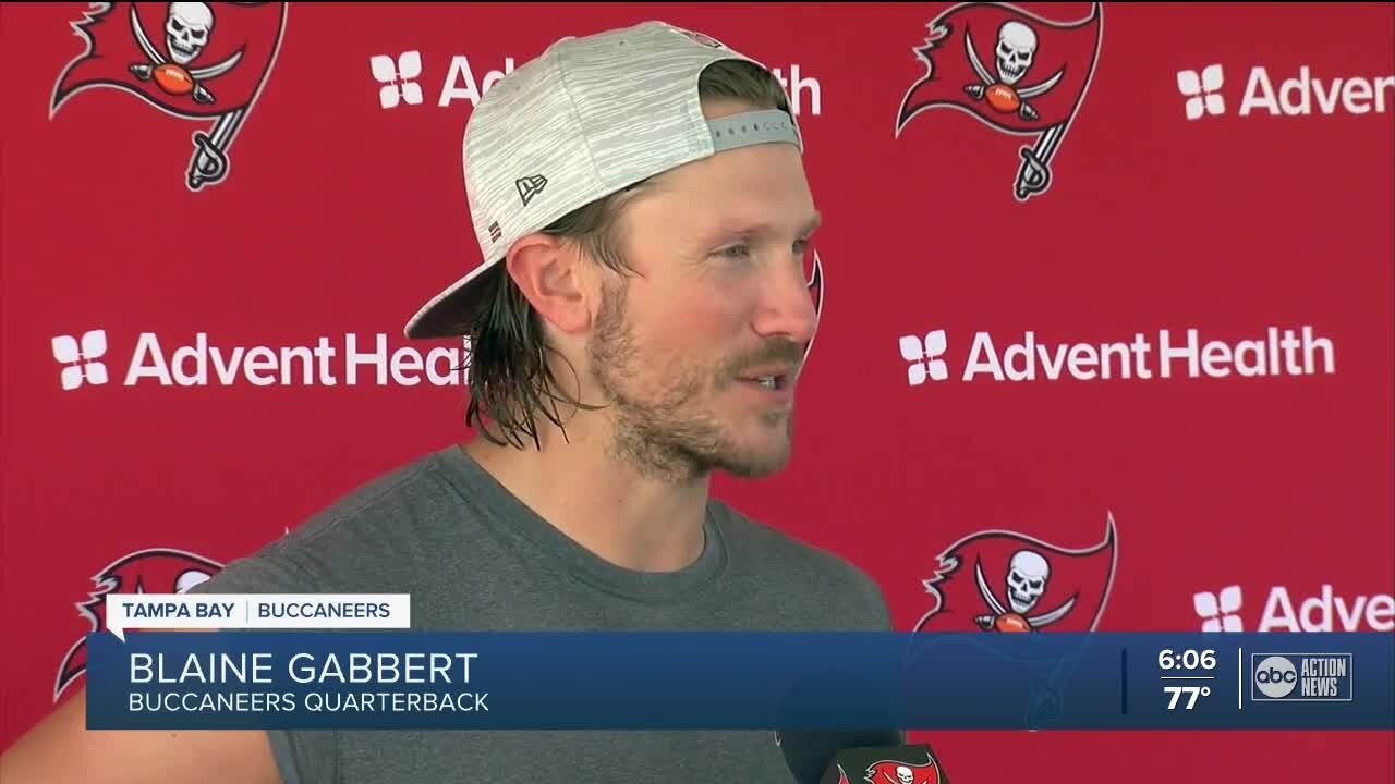 Blaine Gabbert continues to lock down the backup QB role for Buccaneers