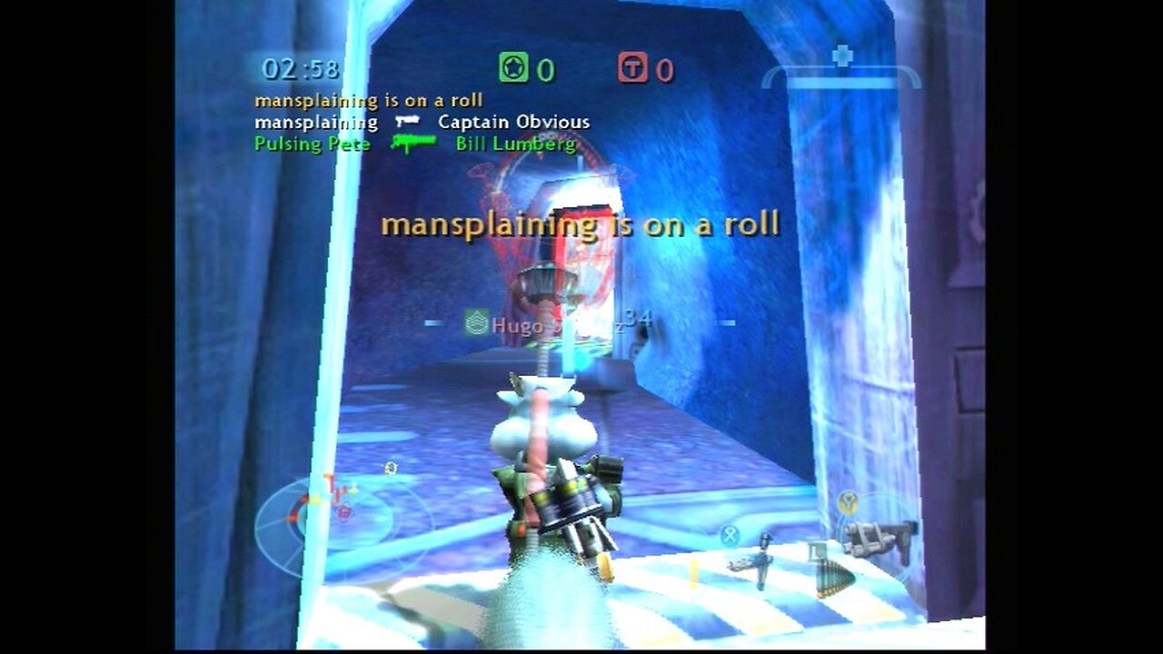 Conker: Live and Reloaded- Multiplayer with Bots- Castle Von Tedistein and A Bridge Too Narrow