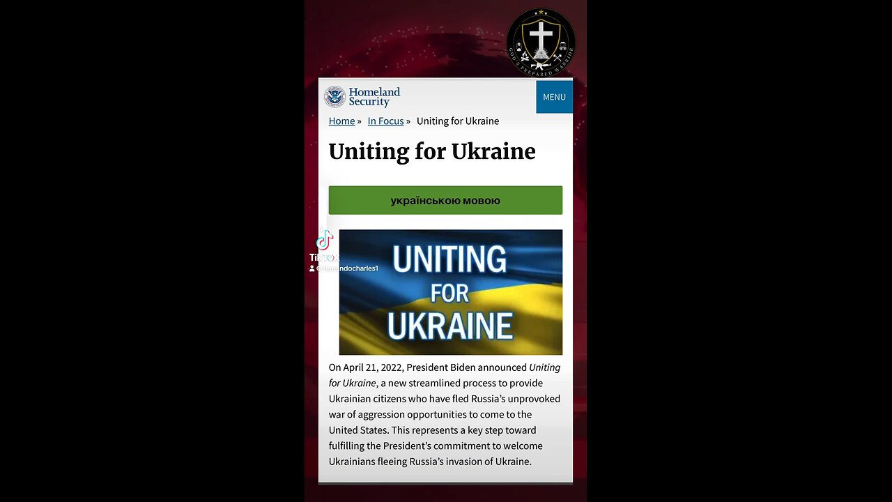Ukrainians to come to America!