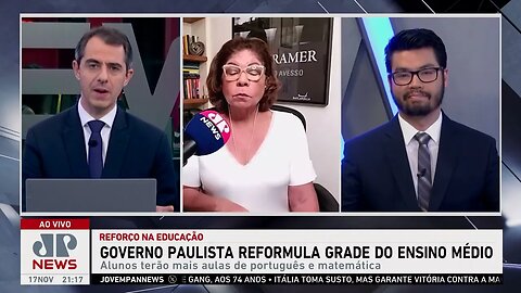 Governo de SP reformula grade escolar do Ensino Médio