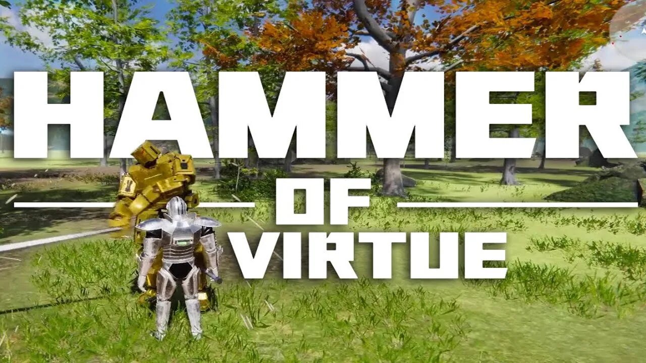 Hammer of Virtue - Gameplay da DEMO | Mundo aberto e destrutivo