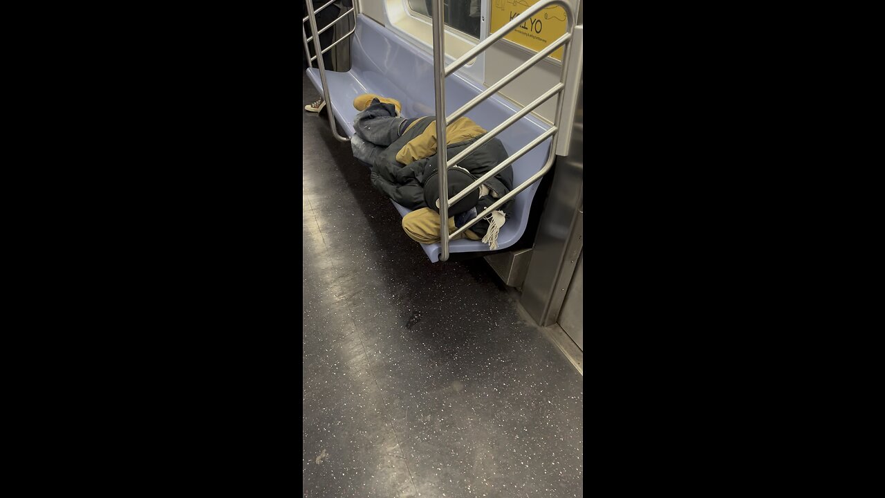 Homeless Still a problem on nyc subways