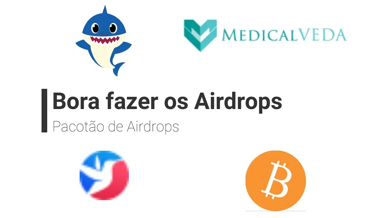 Pacote de Airdrops para vocês