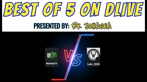 Best of 5 on Dlive! MUTV vs. Loki_3333