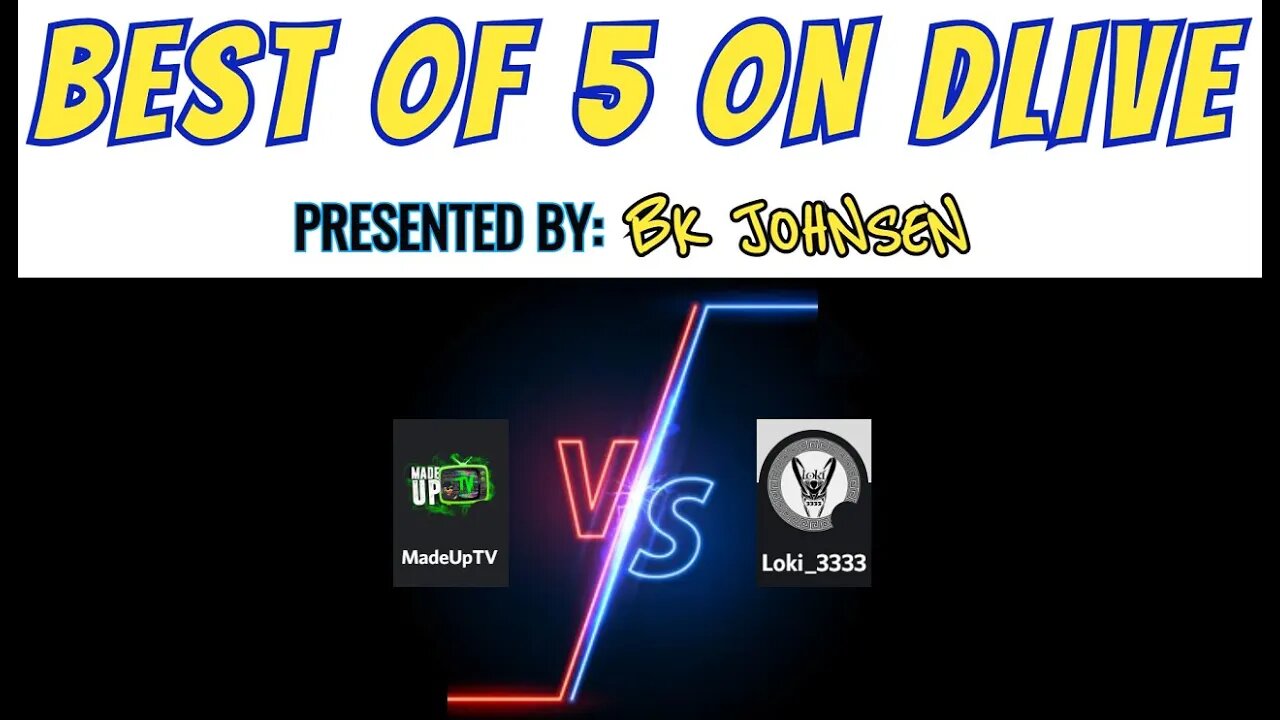 Best of 5 on Dlive! MUTV vs. Loki_3333