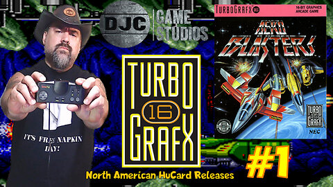 TURBOGRAFX 16 - North American HuCard Releases #1 - "Aero Blasters"