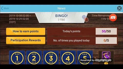 Won every reward in Chills Bingo Event "Skylanders Ring of Heros"