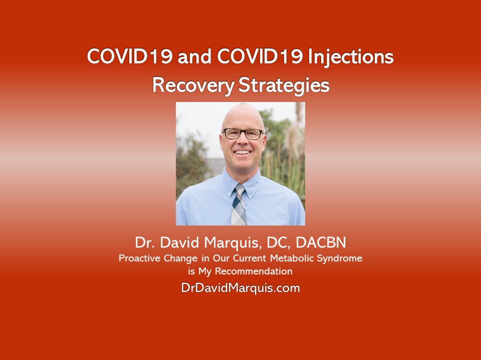 COVID19 and COVID19 Recovery Strategies