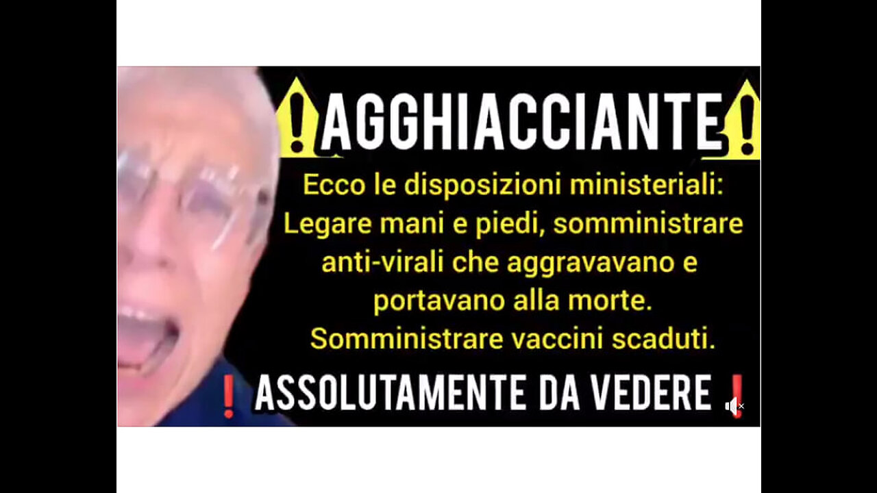 "⚠️Disposizioni di morte ministeriali⚠️