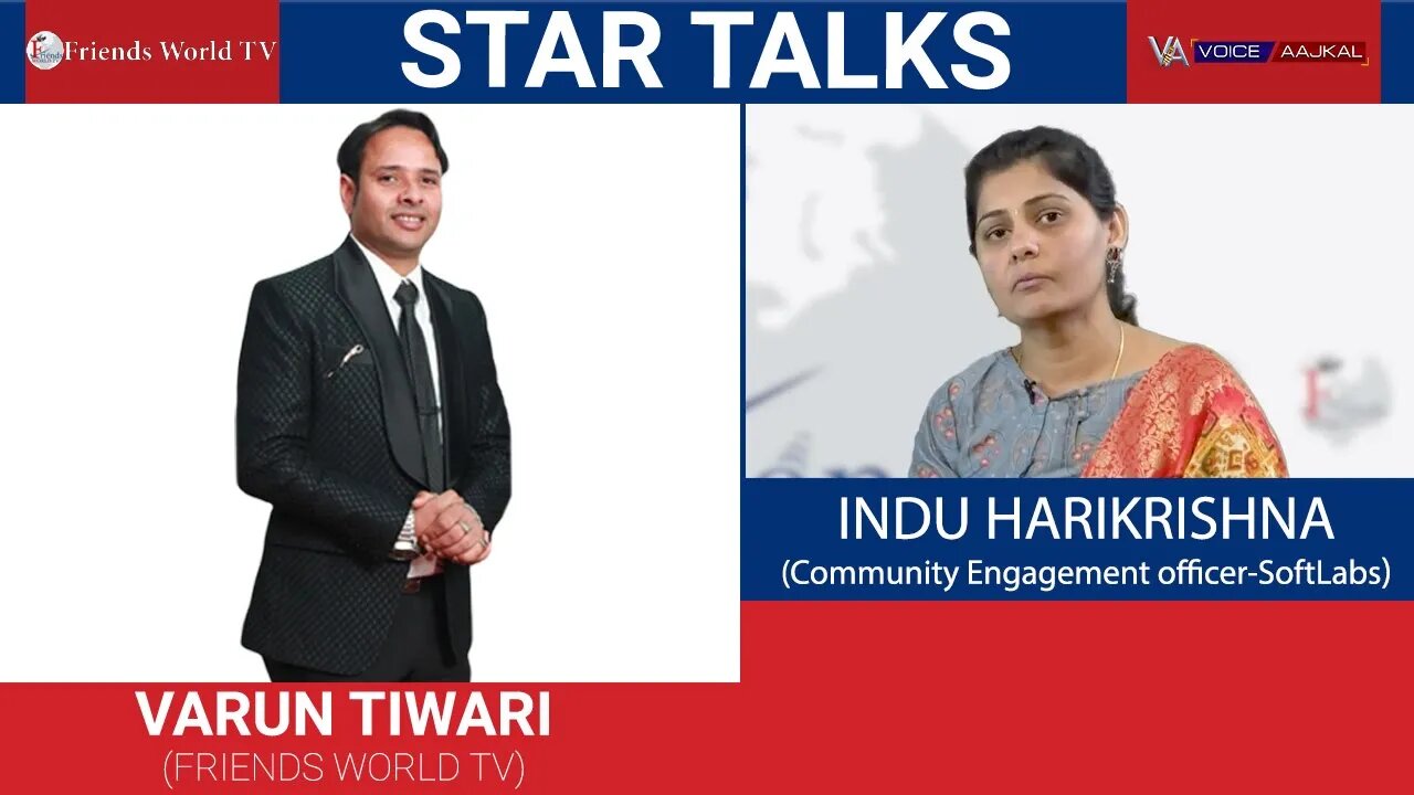 Varun Tiwari in conversation with Indu Harikrishna from SoftLabs Group