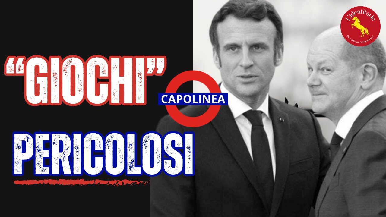 Macron e Scholz in un gioco delle parti? Dove sono le bandiere arcobaleno?