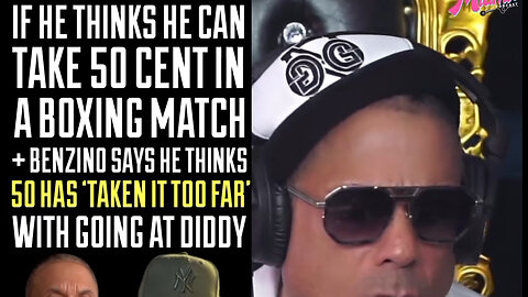 Benzino Is Asked If He Thinks He Can Take 50 Cent In A Boxing Match