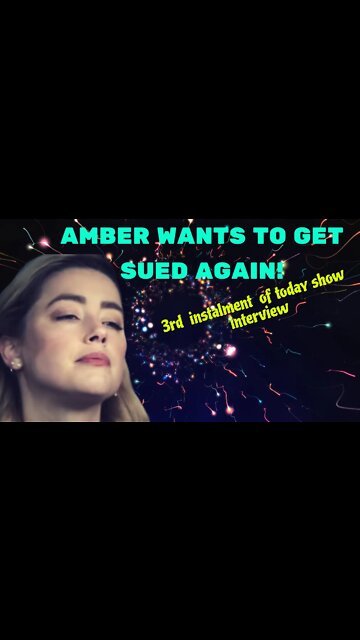 AMBER WANTS TO GET SUED AGAIN #shorts