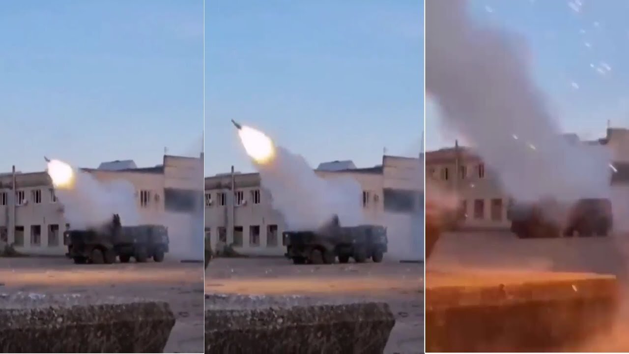 Russian Air Defense Fail - Russian Pantsir-S2 System Malfunctions • Hits Friendly Position