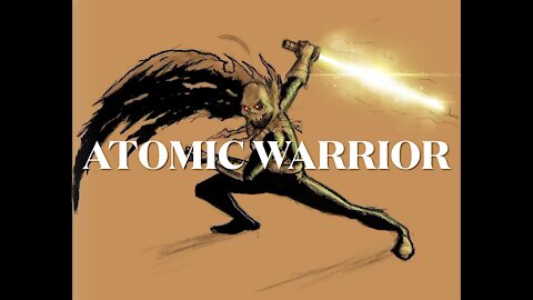 Atomic Warrior in Procreate