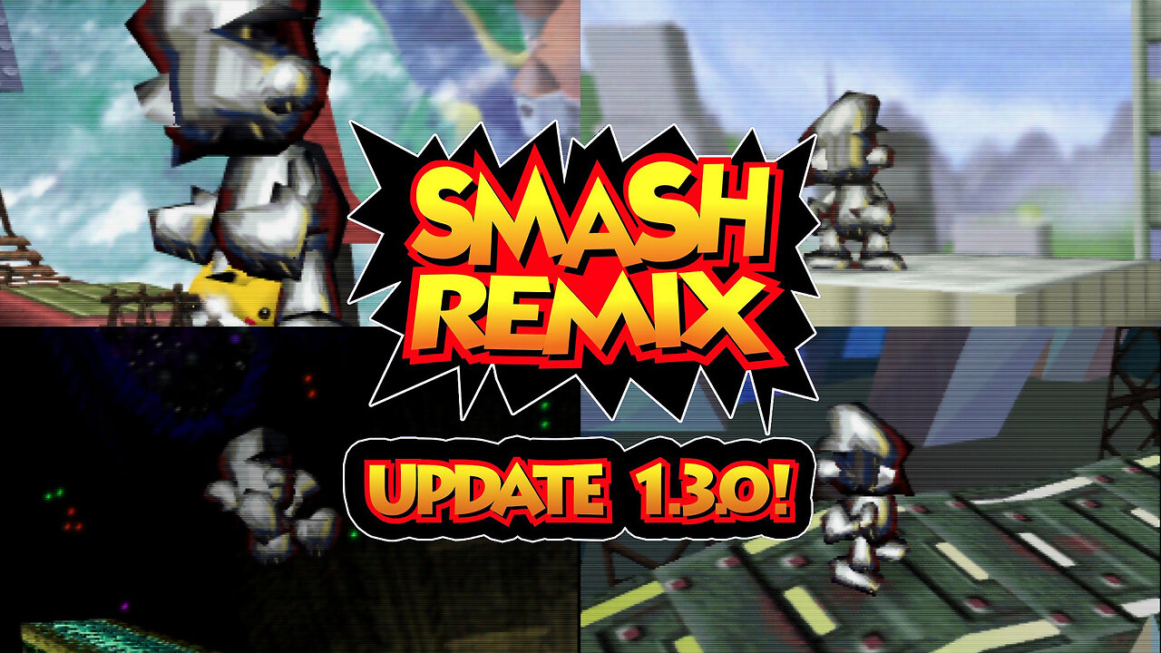 Smash Remix 1.3 - 1P Mode - Metal Mario