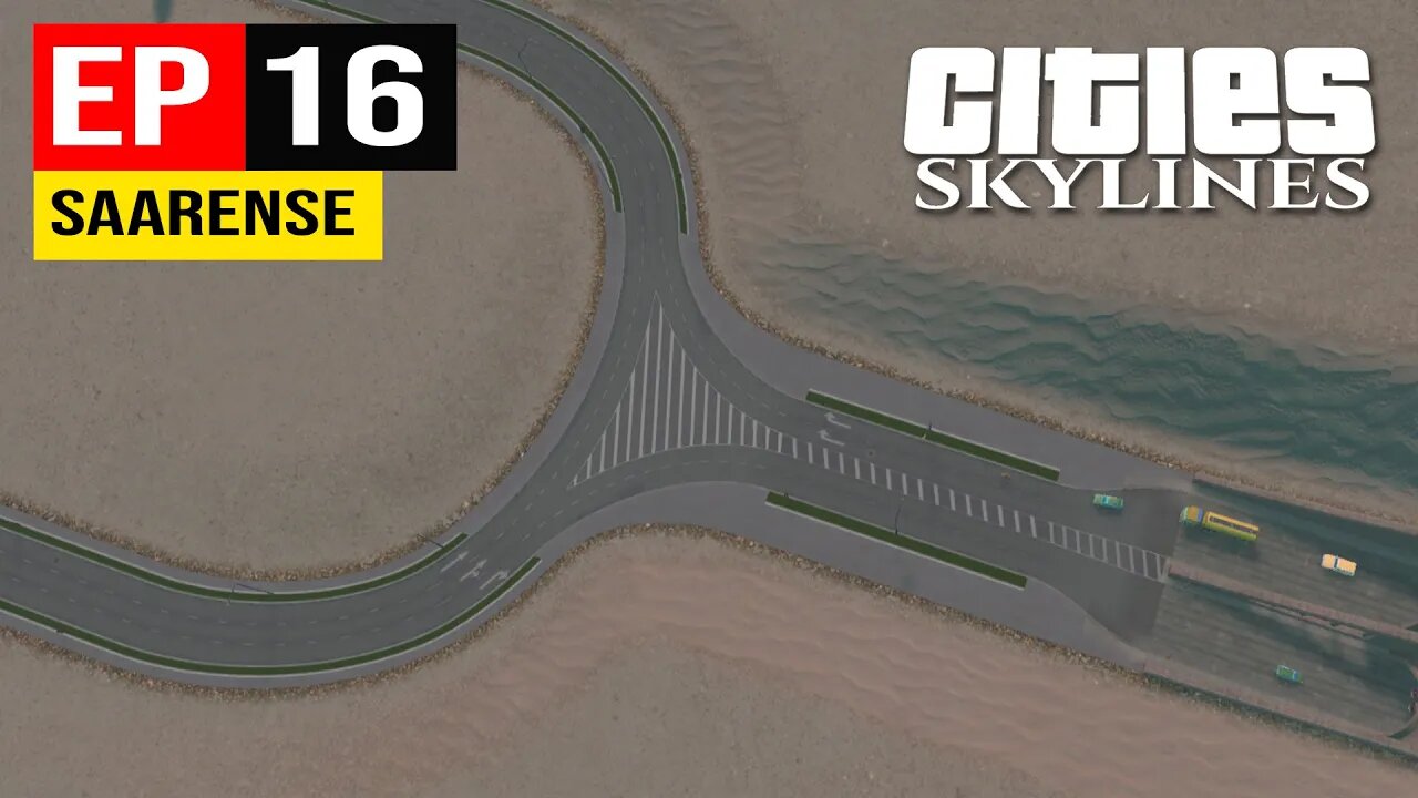 Cities: Skylines - Saarense 16 - Resumo.