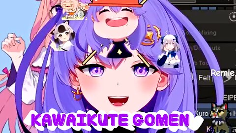 Rem sings Kawaikute Gomen by Honeyworks live on stream.