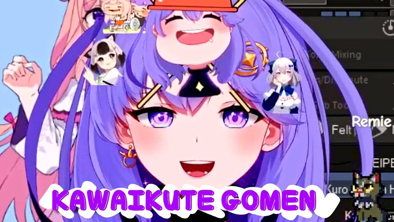 Rem sings Kawaikute Gomen by Honeyworks live on stream.