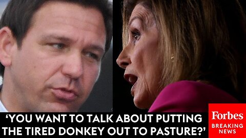 DESANTIS ROASTS PELOSI WHILE CAMPAIGNING FOR RE-ELECTION - TRUMP NEWS