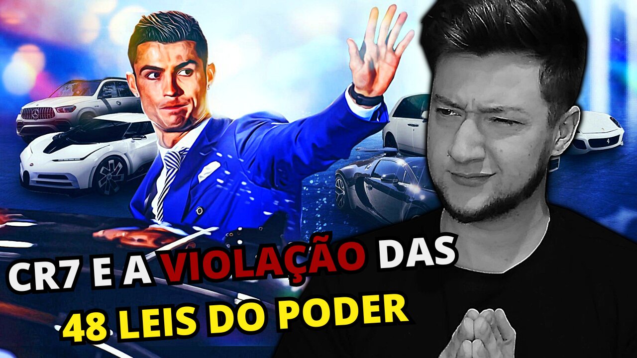 Cristiano Ronaldo vai sofrer punições e as 48 leis do poder tinham razão