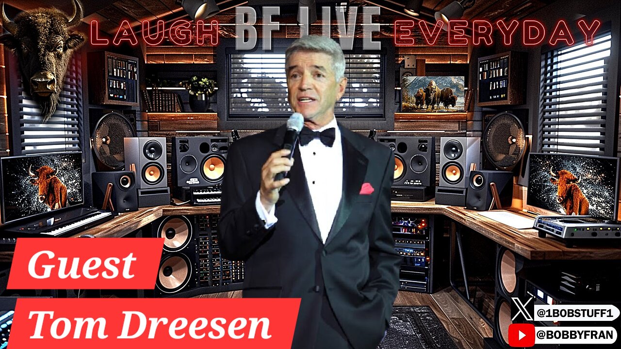 BF Live Streamshow 186 Guest Tom Dreesen, Thursday 11/14/24 12 pm EAST