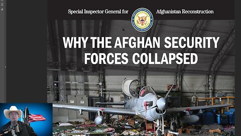 Special Ep.: A Reading Into The Record The IG of Afghanistan Prelim. Report On The Afghan Surrender