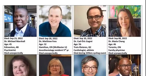 80 kanadische Ärzte seit der Impfung verstorben