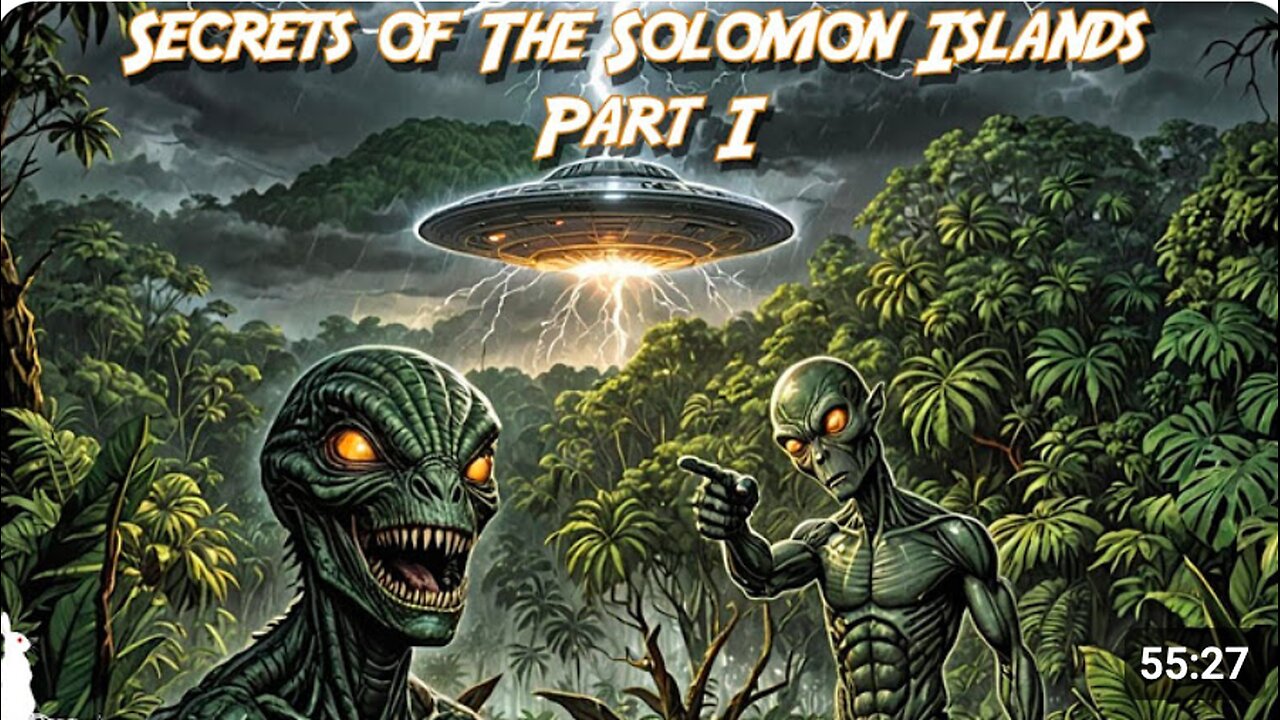 PODCAST about Secrets Of The Solomon Islands Part 1: Reptilians, Greys & Diamond-Snakes