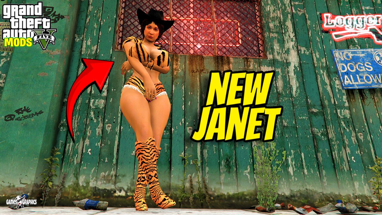 How to Install Janet with Special Skills and Physics (GTA 5 MODS)