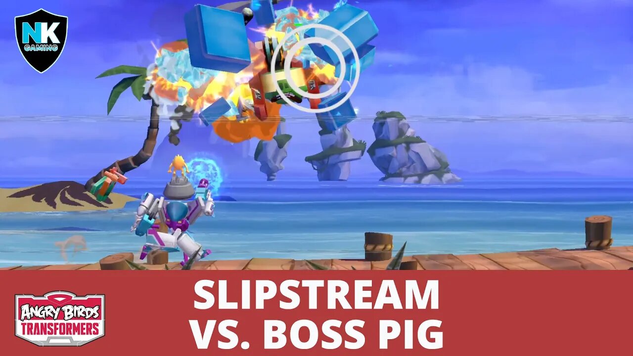 Angry Birds Transformers 2.0 - Slipstream vs. Boss Pig