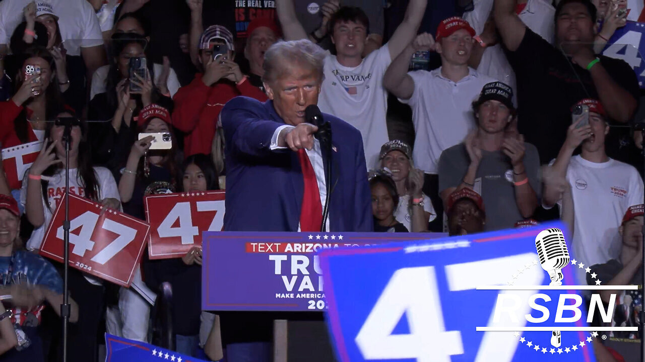 FULL SPEECH: President Trump Holds a Rally in Tempe, AZ - 10/24/24