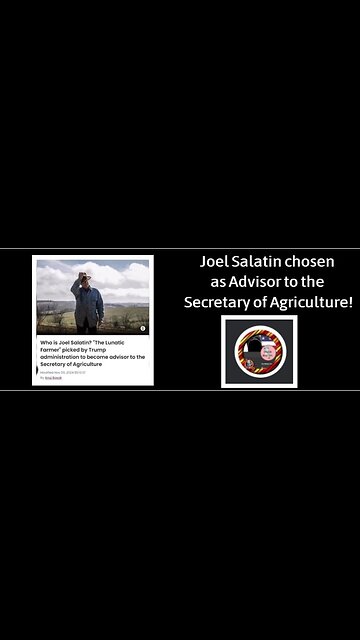 Joel Salatin our Secretary of Agriculture!