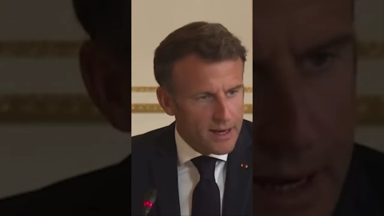 Great Reset? French President Macron Proclaims the "End of Abundance"