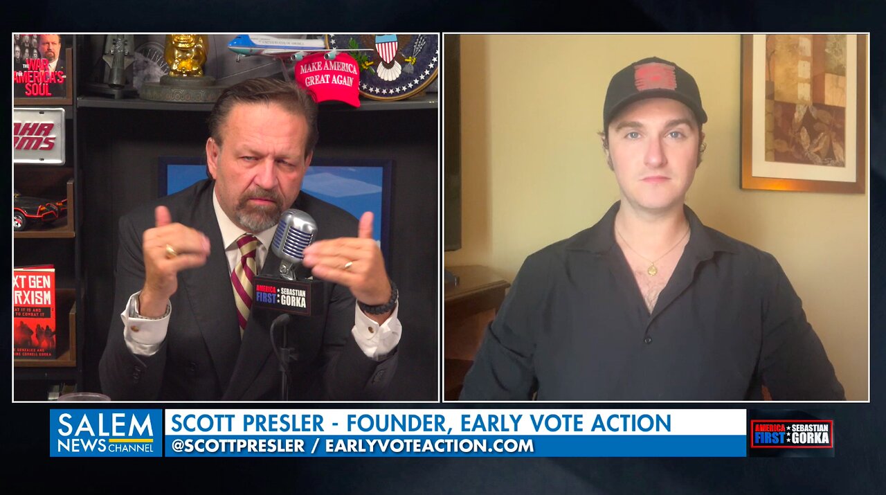 Taking back America one county at a time. Scott Presler with Sebastian Gorka on AMERICA First