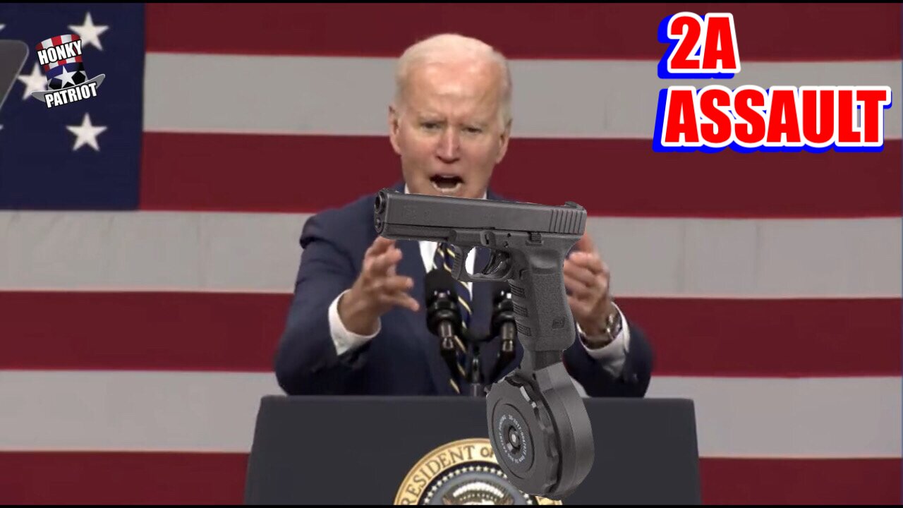 Joe Biden Assaults The 2nd Amendment, Threatening Gun Control...Again