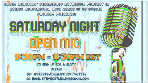 OPEN MIC - open mic night come sing play recite dance express yourself