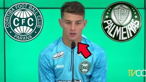 RAPAZ OLHA ISSO! VEJA O QUE NATANAEL DO CORITIBA DISSE ANTES DO JOGO CONTRA PALMEIRAS!