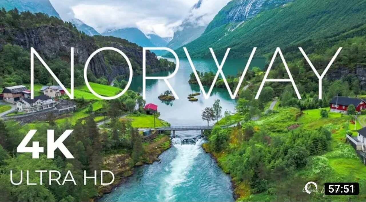 Norway AMAZING 4K Horizon View Beautiful Nature 4k VideoHD