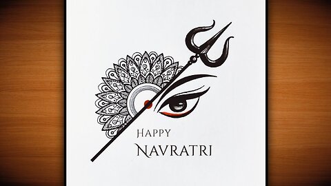 NAVRATRI drawing / #razorr / 2023