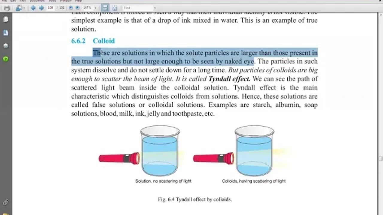 9th Chem Solution, Colloid, Suspension