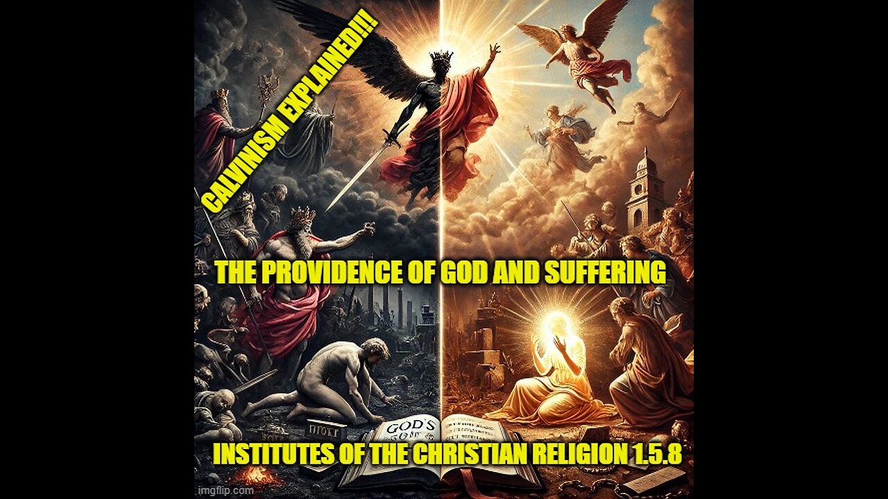 A Pilgrimage through the Institutes of the Christian Religion 1.5.8: God's Providence