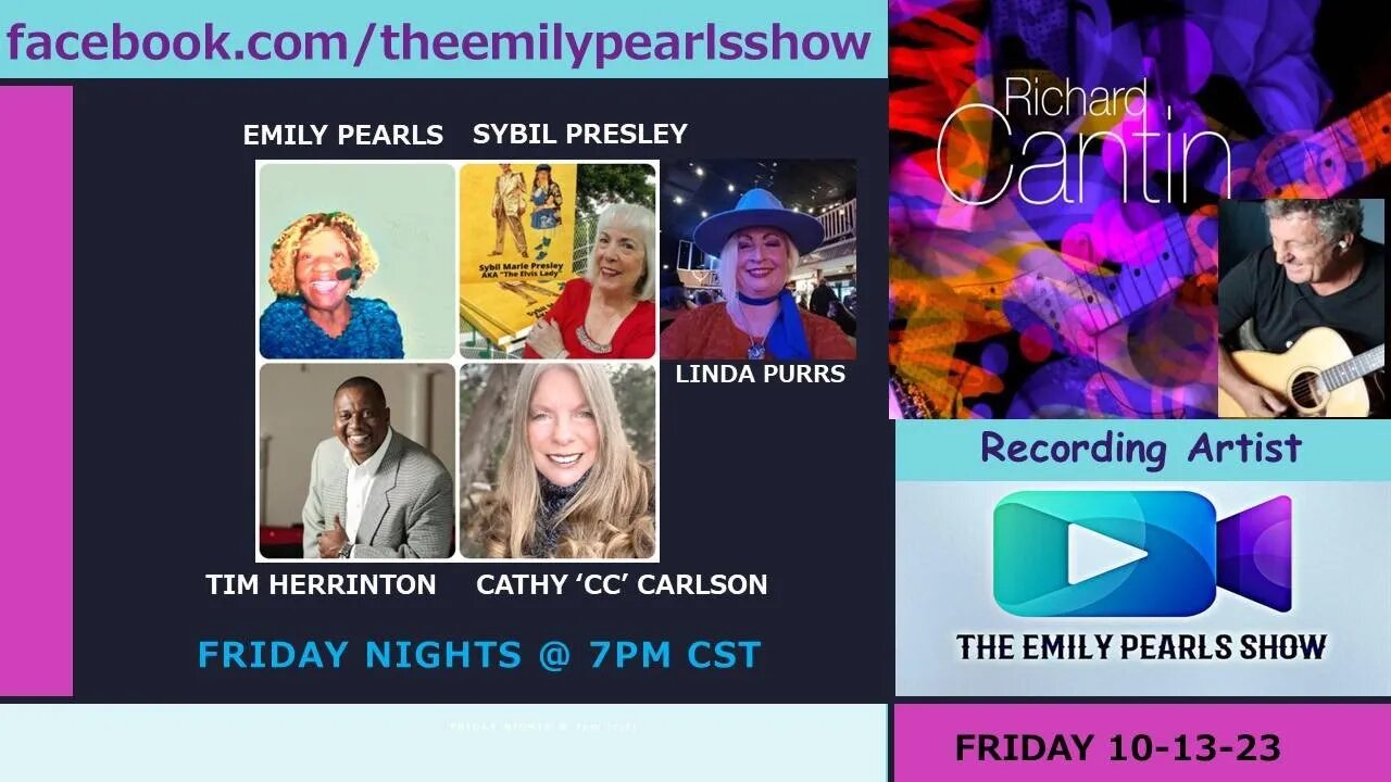 THE EMILY PEARLS 'LIVE' TELEVISION SHOW