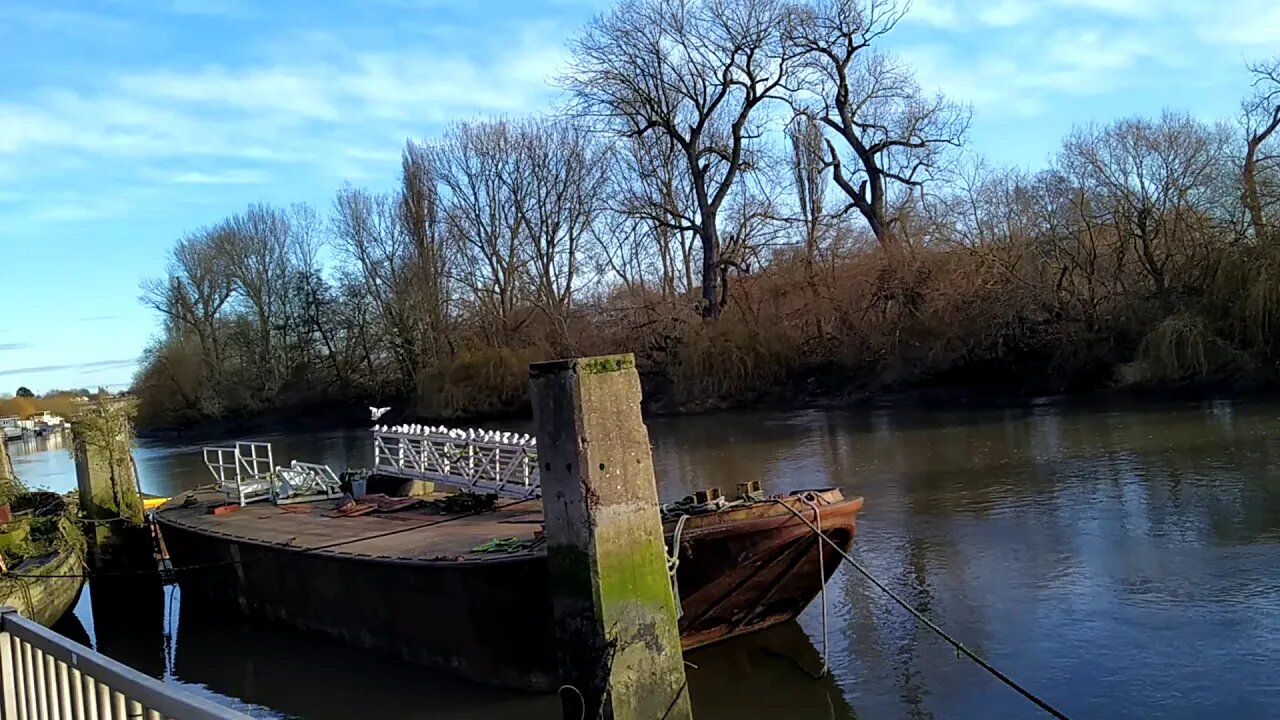 A walk by the Thames in Brentford