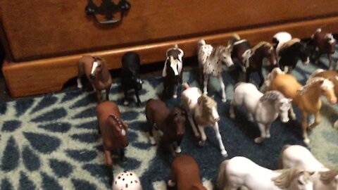 All my schleich horses