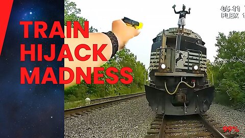 Man With Deadly Weapon Tries to Hijack Moving Train - Here's Why It's a Terrible Idea