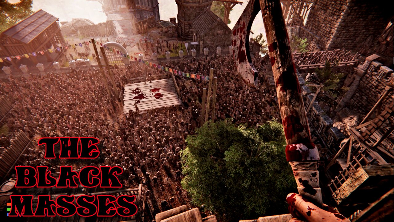 Spooktober: The Black Masses Part 1 | Open World RPG with Massive Zombie Hordes