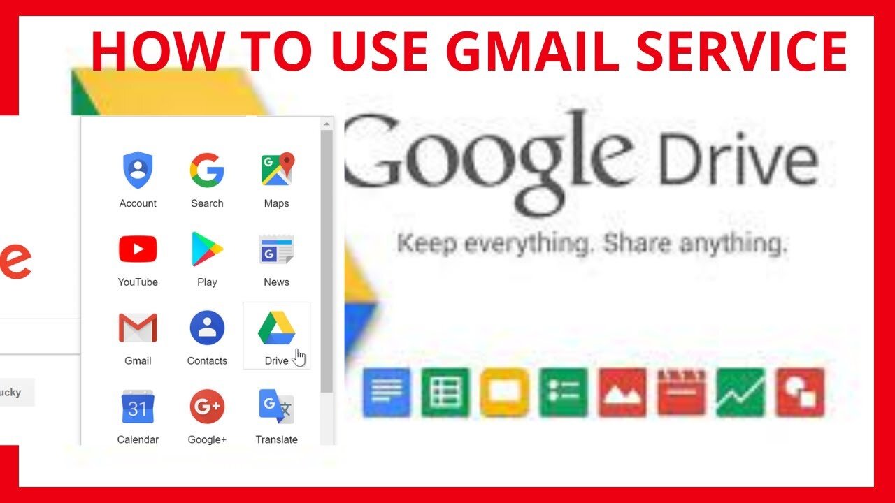 How to create Gmail account and get google services