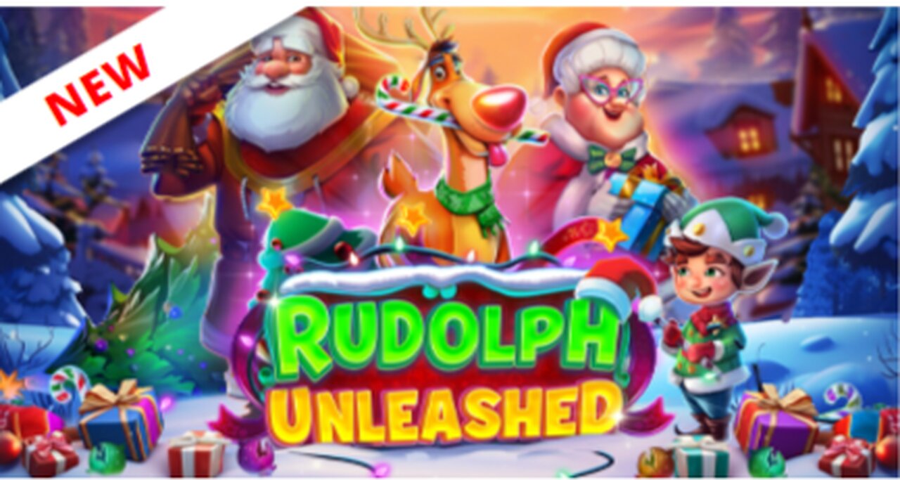 Testing out the new slot Rudolph Unleashed .GOOD OR BAD You Tell me!